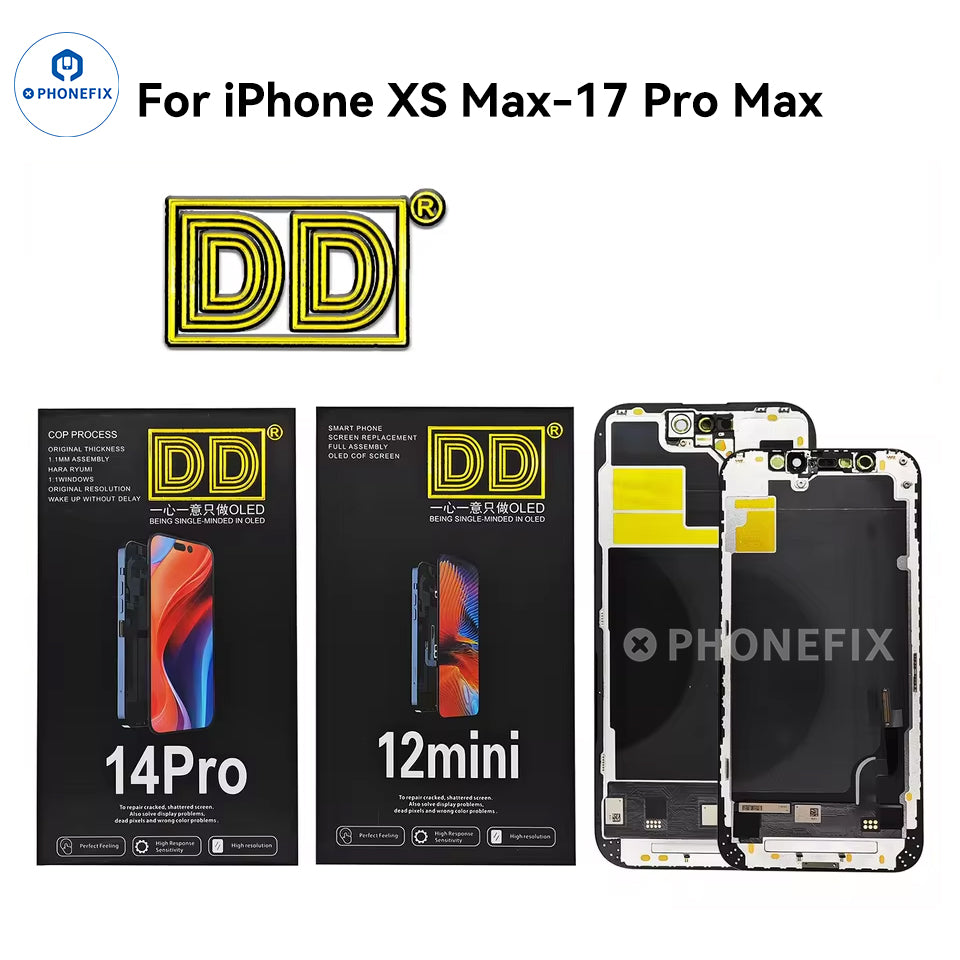 DD OLED Screen Assembly Replacement for iPhone 11-17 Pro Max