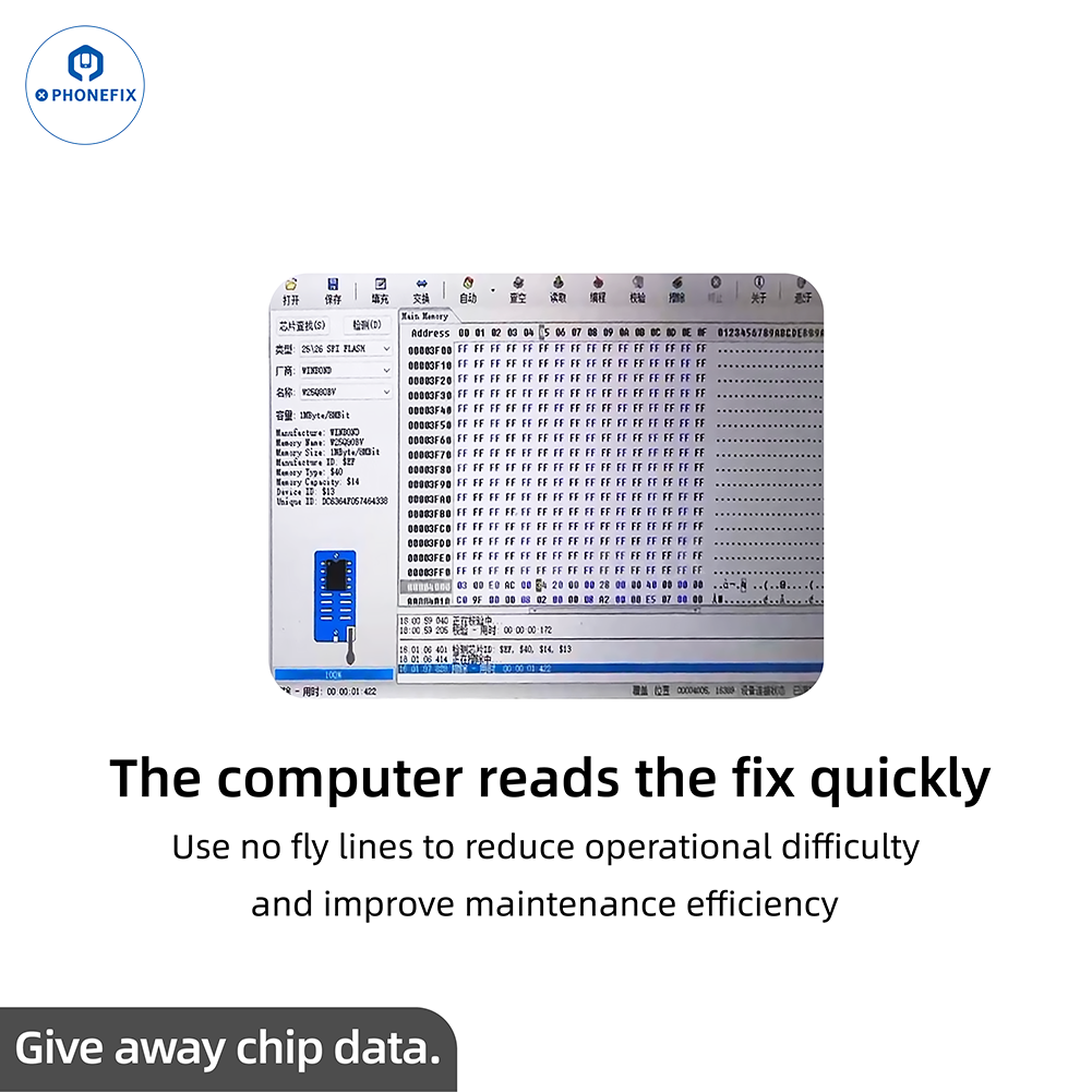 WYLIE iPad Charging Chip Decoding Programmer