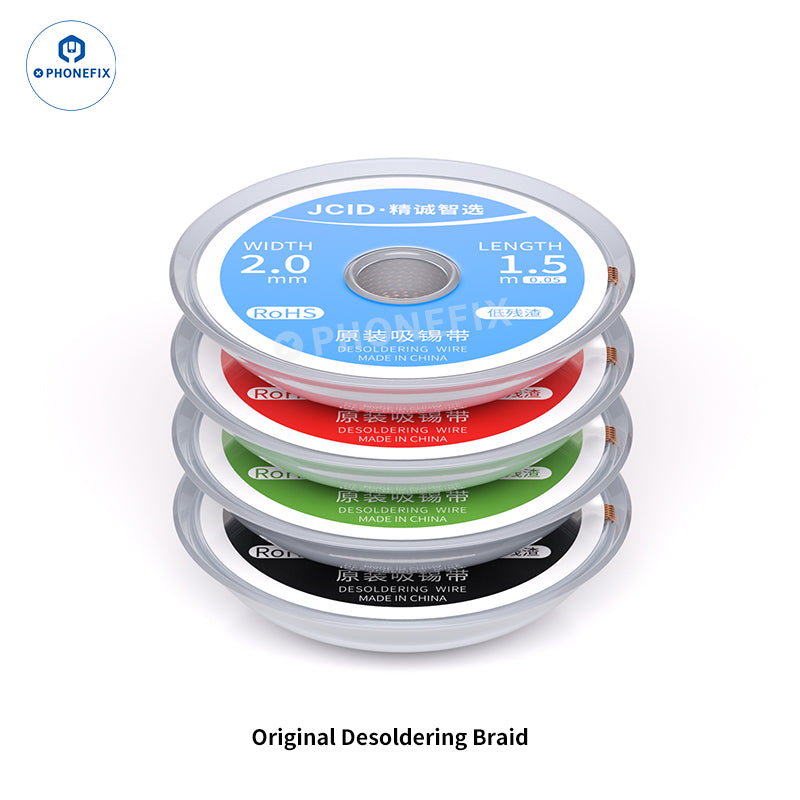 JCID Desoldering Braid Copper Wick for Phone PCB & BGA Repair