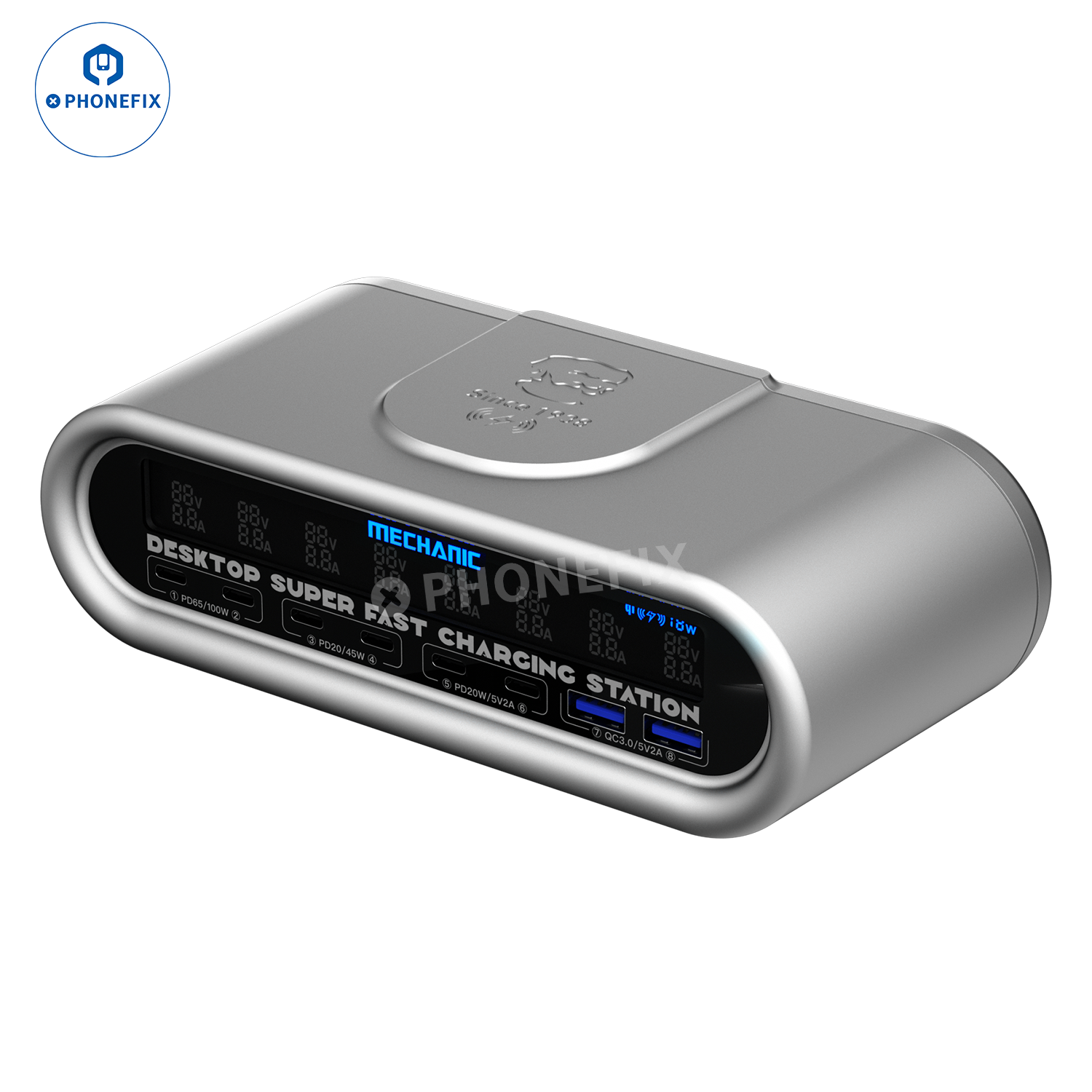 Mechanic E-Power Charging Stataion Superfast Wireless Charger