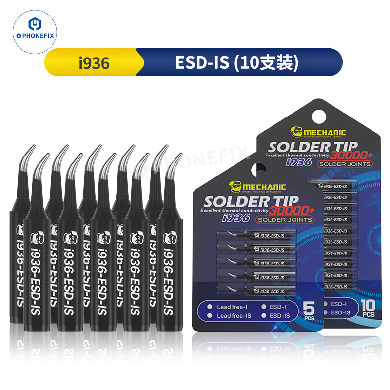 MECHANIC i936 Soldering Iron Tip Lead-free ESD I IS Head