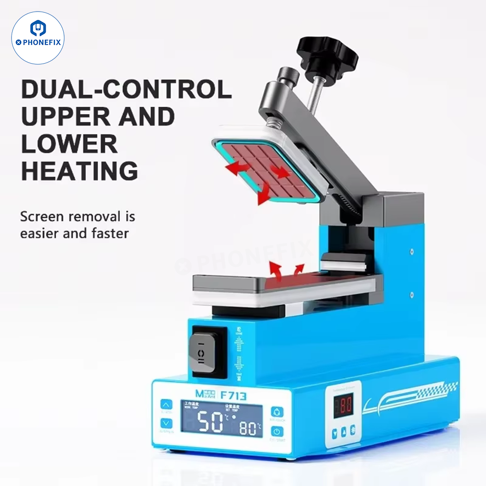 MaAnt F711 F712 Rotary Heating Separator Phone Screen Frame Remover