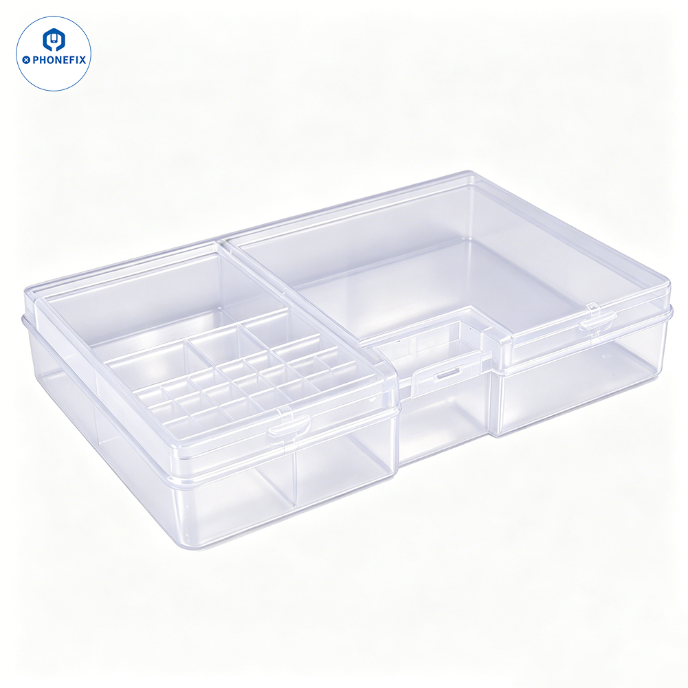 Organize your mobile phone repair parts with storage box
