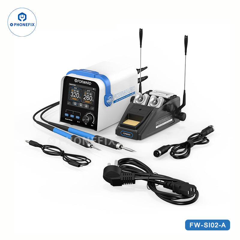 FORWARD FW-SI01 SI02 Dual-Handle Soldering Station C210 C245 - CHINA PHONEFIX SHOP Team