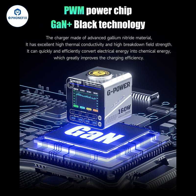 MECHANIC G-POWER 160W Desktop Fast Charging Station