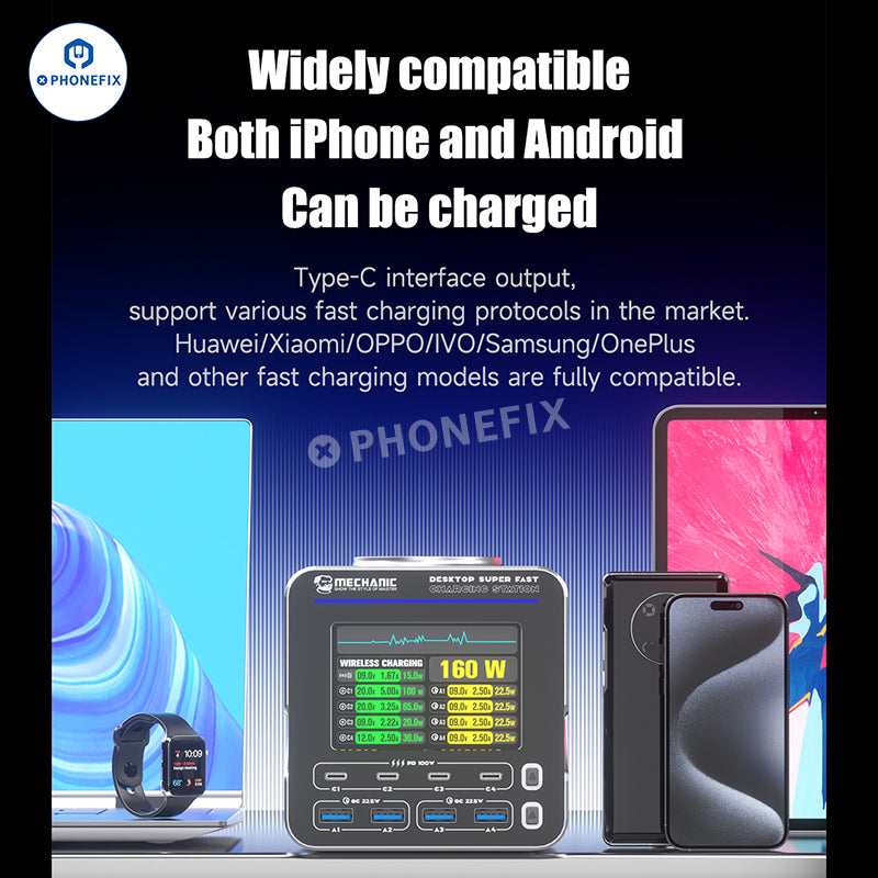MECHANIC G-POWER 160W Desktop Fast Charging Station