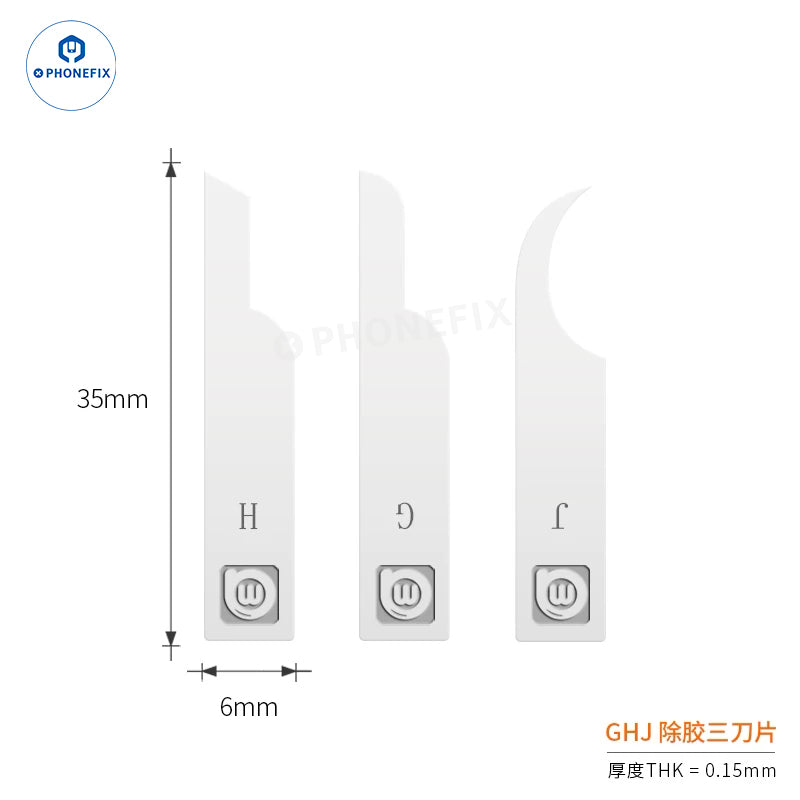 AMAOE Mobile Repair Scraper Tool for IC Chip CPU Glue Removal - CHINA PHONEFIX SHOP Team