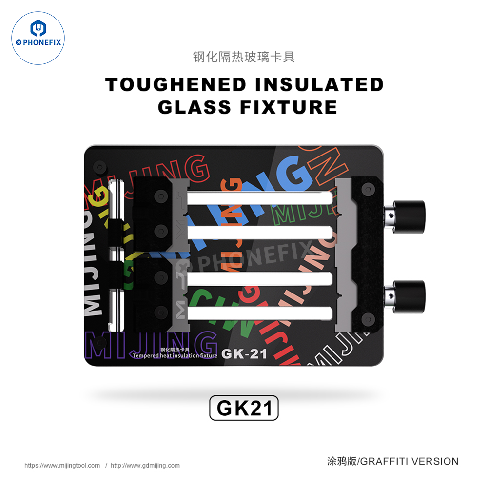 MiJing GK11-19 Motherboard Repair Fixture With Insulated Glass - CHINA PHONEFIX SHOP Team