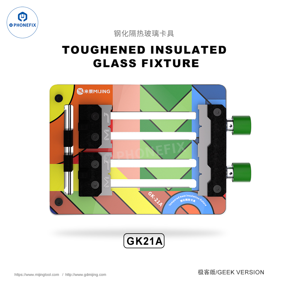 MiJing GK11-19 Motherboard Repair Fixture With Insulated Glass - CHINA PHONEFIX SHOP Team