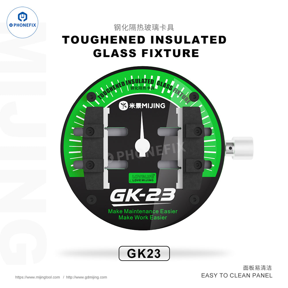 MiJing GK11-19 Motherboard Repair Fixture With Insulated Glass - CHINA PHONEFIX SHOP Team