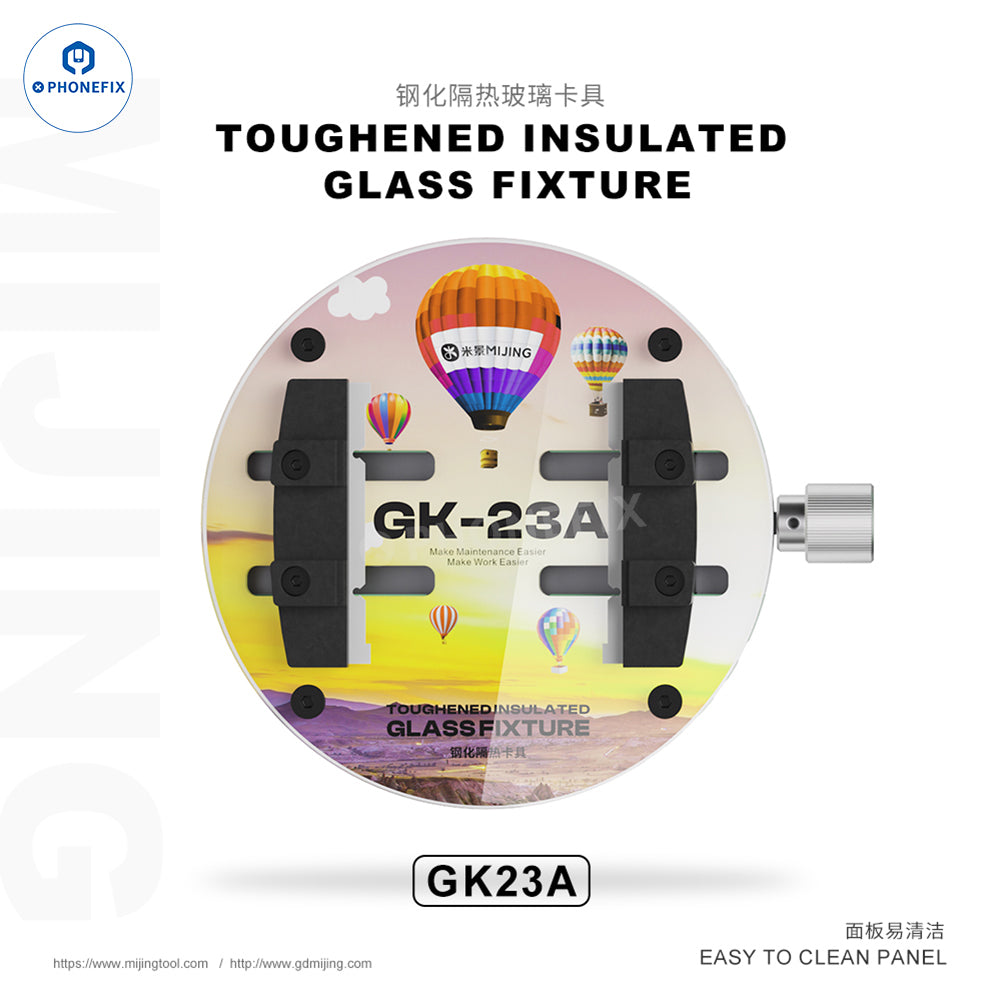 MiJing GK11-19 Motherboard Repair Fixture With Insulated Glass - CHINA PHONEFIX SHOP Team
