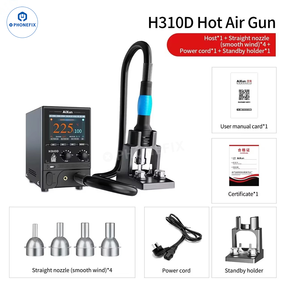AiXun H310D Internet BGA Rework Station Smart Hot Air Gun