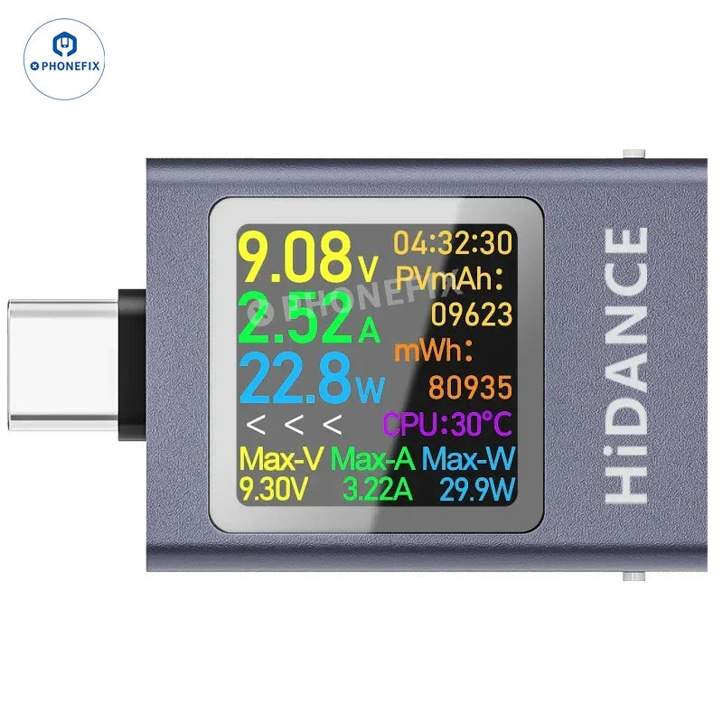 USB-C Power Meter for Phone Laptop Charging  Port Testing - CHINA PHONEFIX SHOP Team