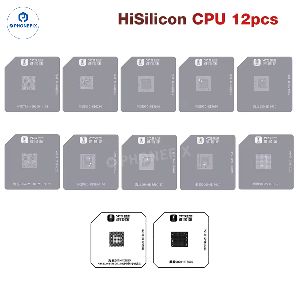 YCS CPU Reballing Platform for Phone IC Soldering Tin Planting