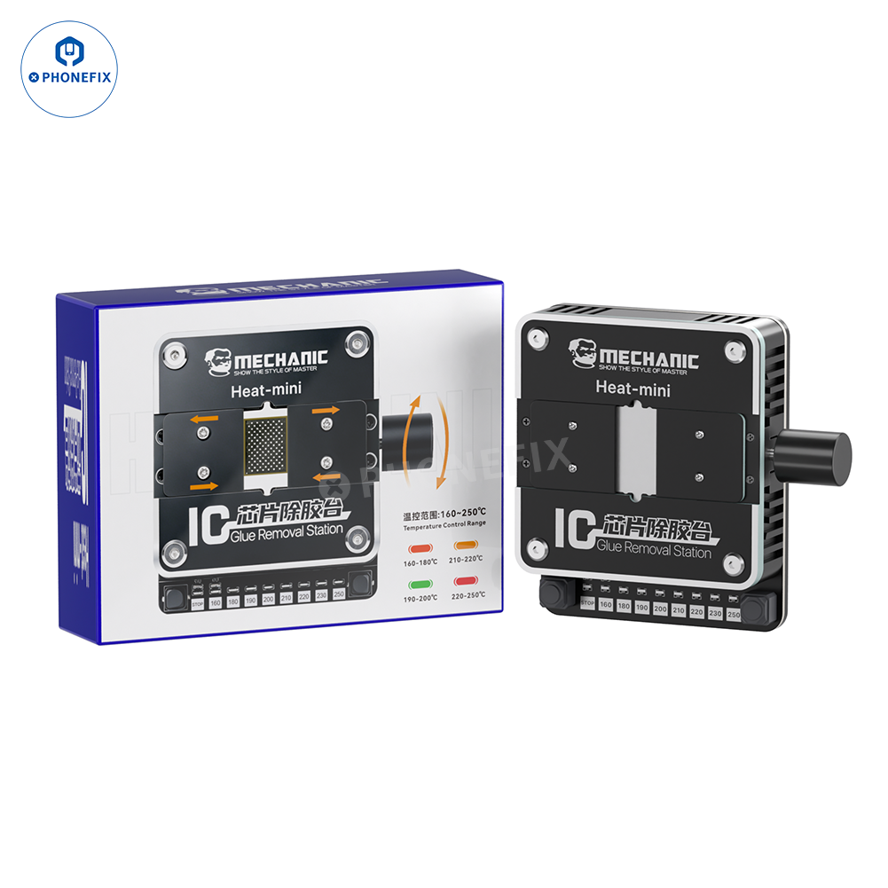 MECHANIC Heat-Mini IC Glue Removal Station for Chips up to 18*21mm