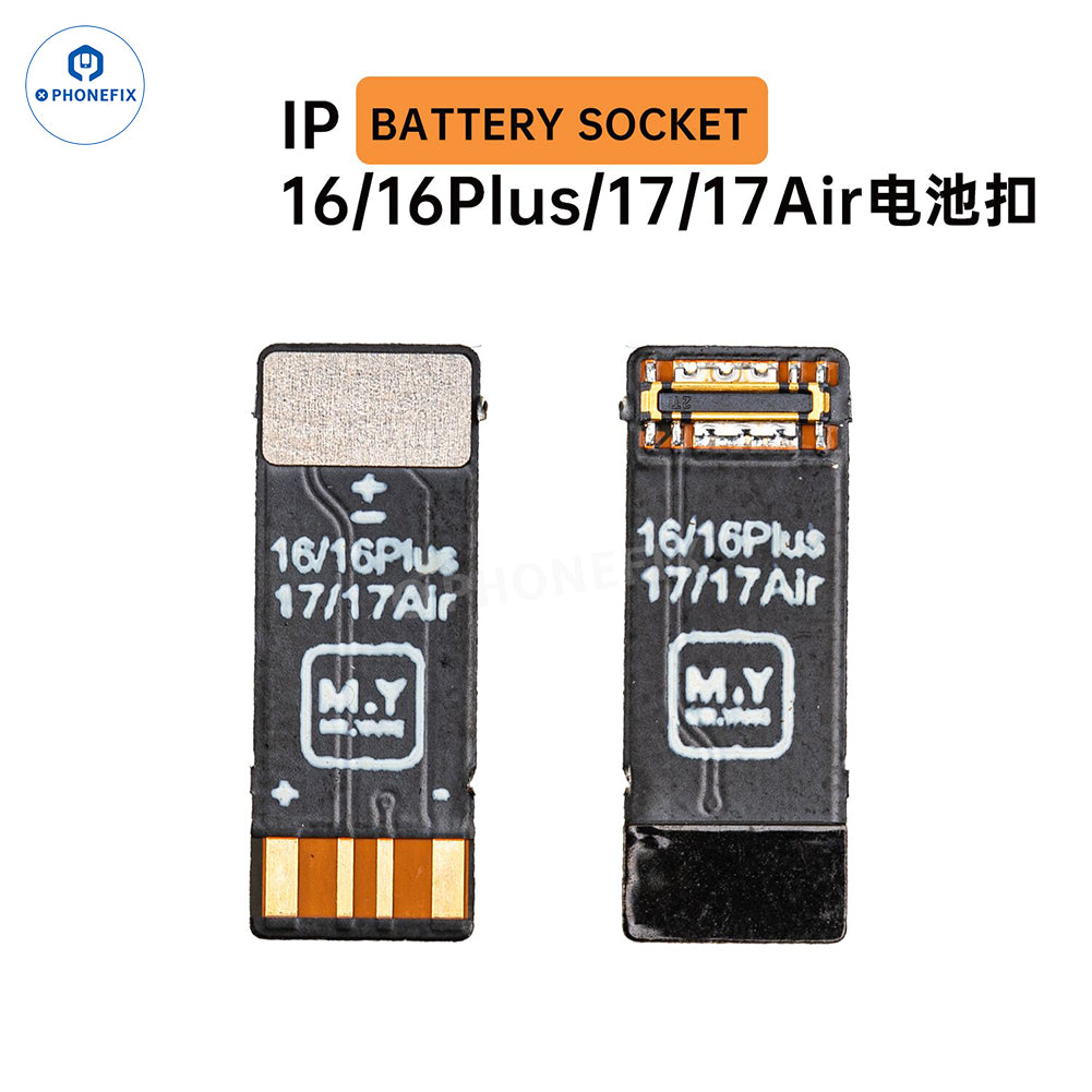 YCS M.Y Battery Socket for iPhone 8-17 Pro Max & Android Repair