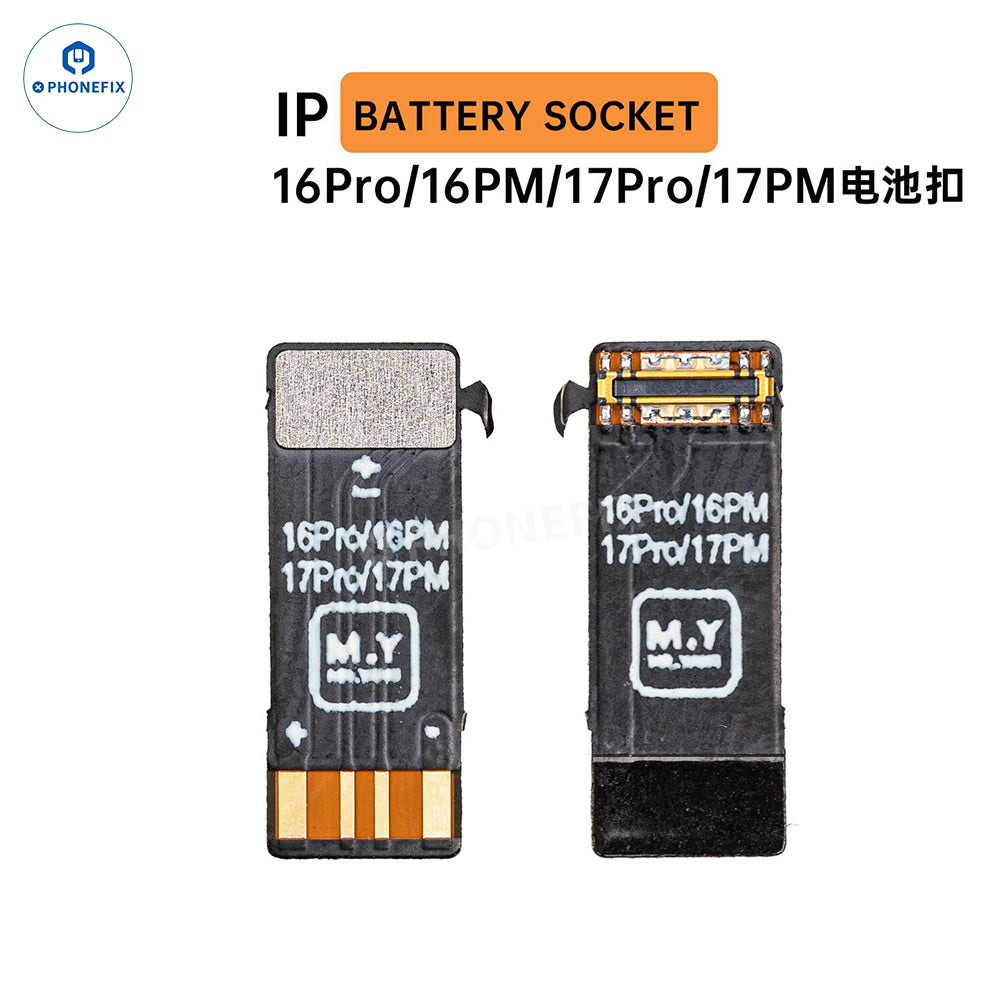 YCS M.Y Battery Socket for iPhone 8-17 Pro Max & Android Repair