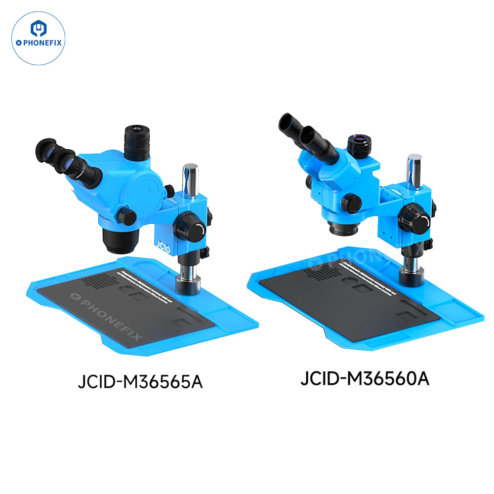 JCID M36565A M36560A 6.5X-60X/65X Trinocular Stereo Microscope