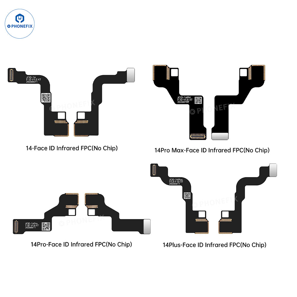 JCID Infrared Dot Matrix FPC Flex Cable for iPhone X-17 Face ID Repair