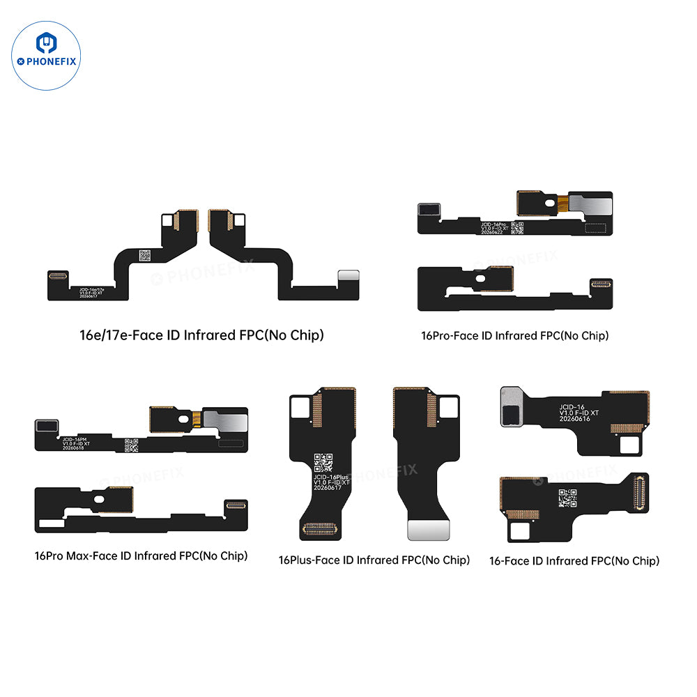 JCID Infrared Dot Matrix FPC Flex Cable for iPhone X-17 Face ID Repair
