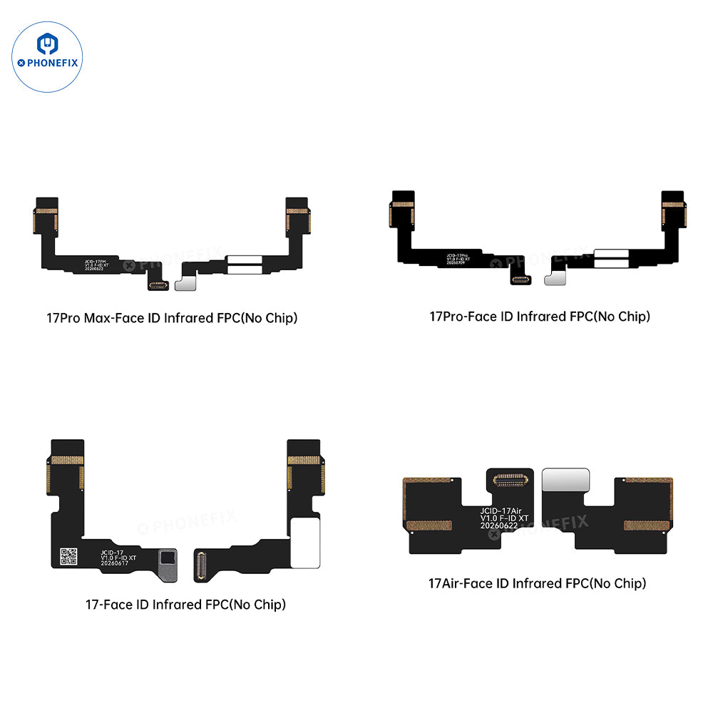 JCID Infrared Dot Matrix FPC Flex Cable for iPhone X-17 Face ID Repair