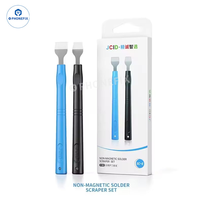 JCID SC-02 Non-magnetic Solder Paste Scraper Set for Phone Repair