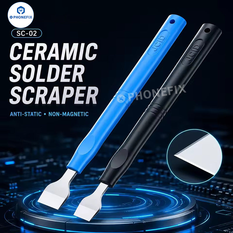 JCID SC-02 Non-magnetic Solder Paste Scraper Set for Phone Repair