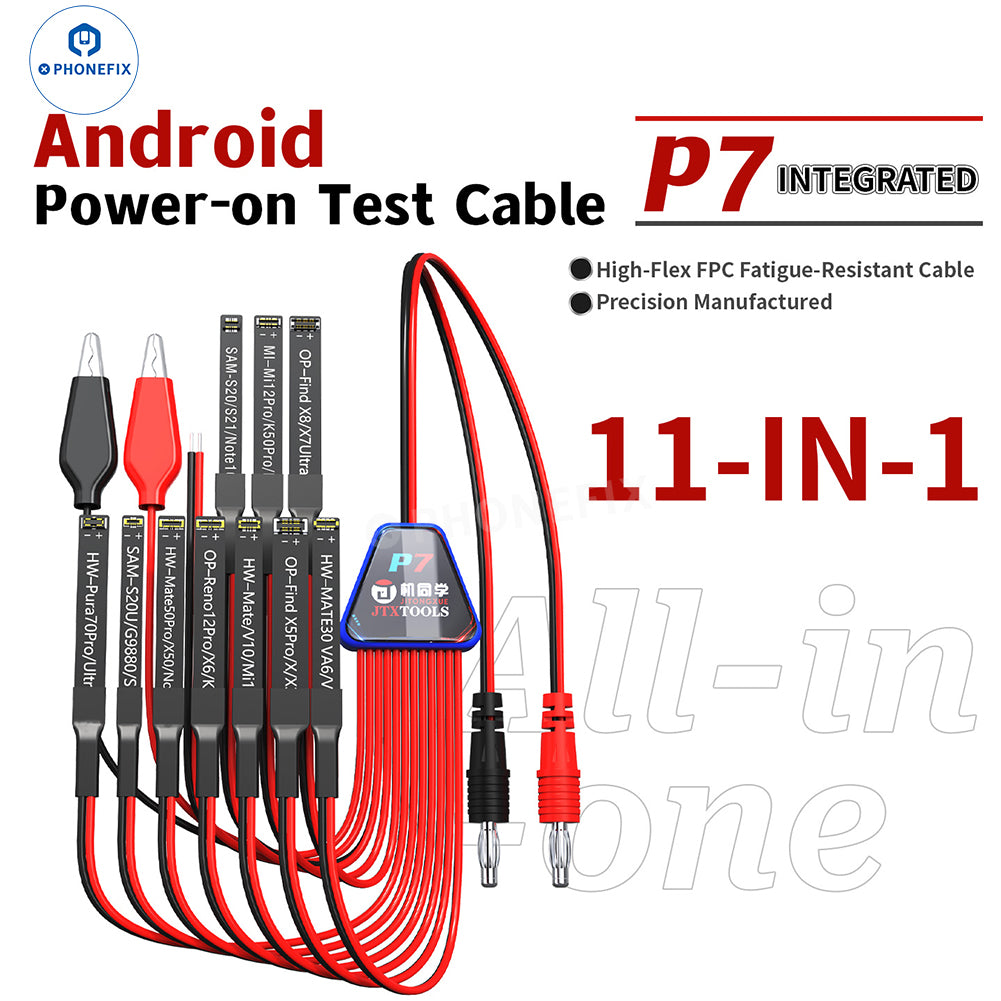 JTX P7 Android Phone Power Boot Cable for Samsung Huawei Xiaomi
