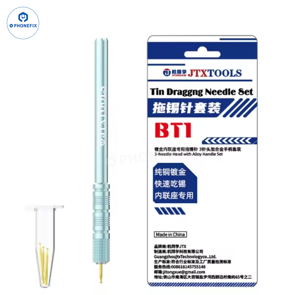 Tin Dragging Needle set for Phone FPC Connector Desoldering Repair