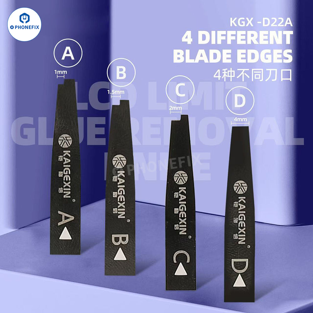 Espátula removedora de pegamento LCD KAIGEXIN KGX-D22A para eliminar el pegamento de los bordes de la pantalla - Equipo de CHINA PHONEFIX SHOP