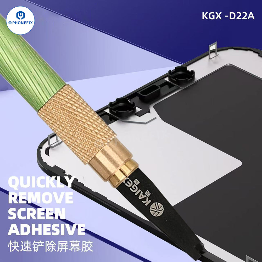 Espátula removedora de pegamento LCD KAIGEXIN KGX-D22A para eliminar el pegamento de los bordes de la pantalla - Equipo de CHINA PHONEFIX SHOP