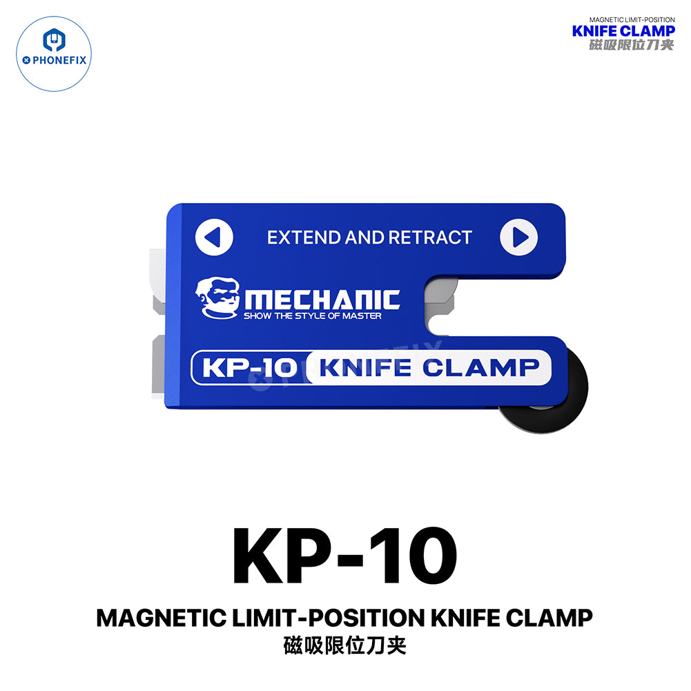 MECHANIC KP-10 Magnetic Limit-Position Knife Clamp for Screen Repair