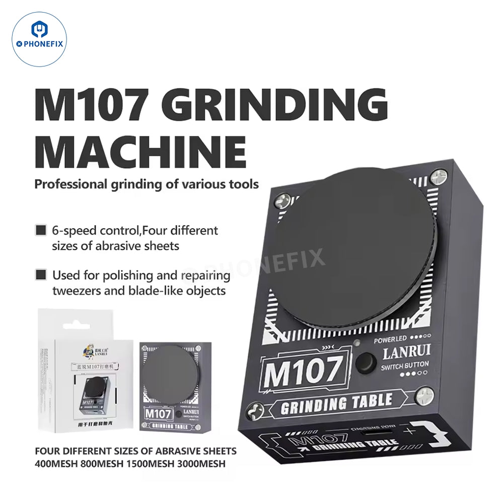 Electric Grinding Machine for Tweezers & Blades Polishing Restoration