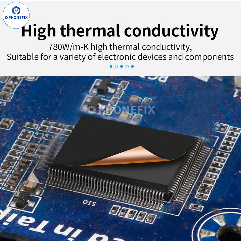 Copper Foil Graphene Heatsink Thermal Pad Phone CPU Cooling Mat