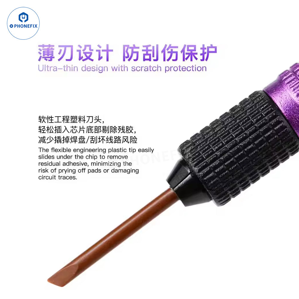RF-HD33 LB-L05 RL-023C Angled Blade for CPU & PCB Glue Removal