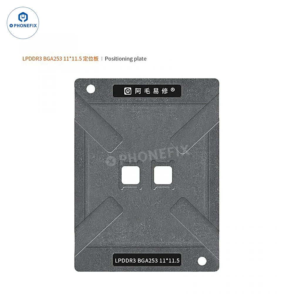 AMAOE BGA253 BGA190 Reballing Stencils for DDR LPDDR3 video memory chips
