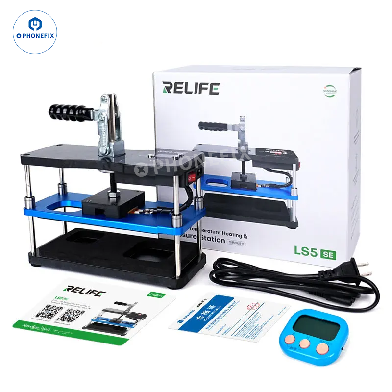 RELIFE LS5/LS5 SE Heating and Holding Pressing Palform for Screen Bonding and Frame Repair - CHINA PHONEFIX SHOP Team