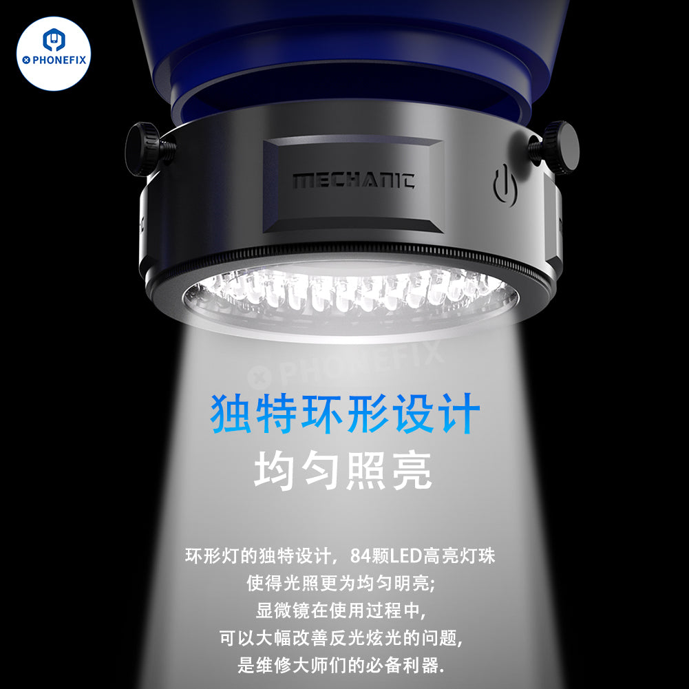 MECHANIC LS5 LS6 Microscope Polarized Ring Light for Mobile Repair