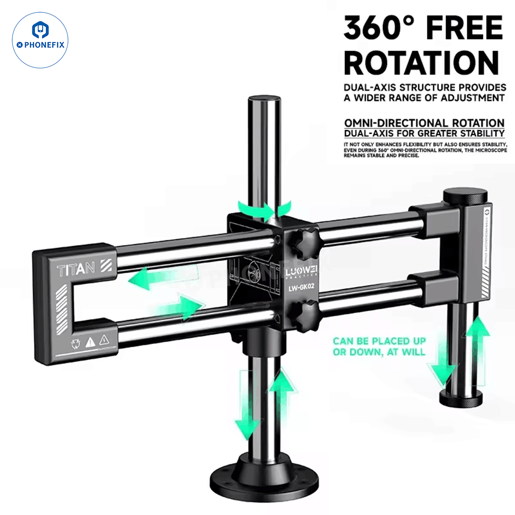 MECHANIC LM3 360° Universal Double Arm Bracket For Microscopes