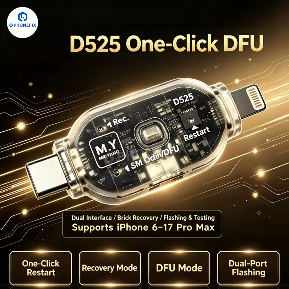 Herramienta de recuperación DFU de un solo clic YCS Y-627 para reparación de iPhone y Samsung