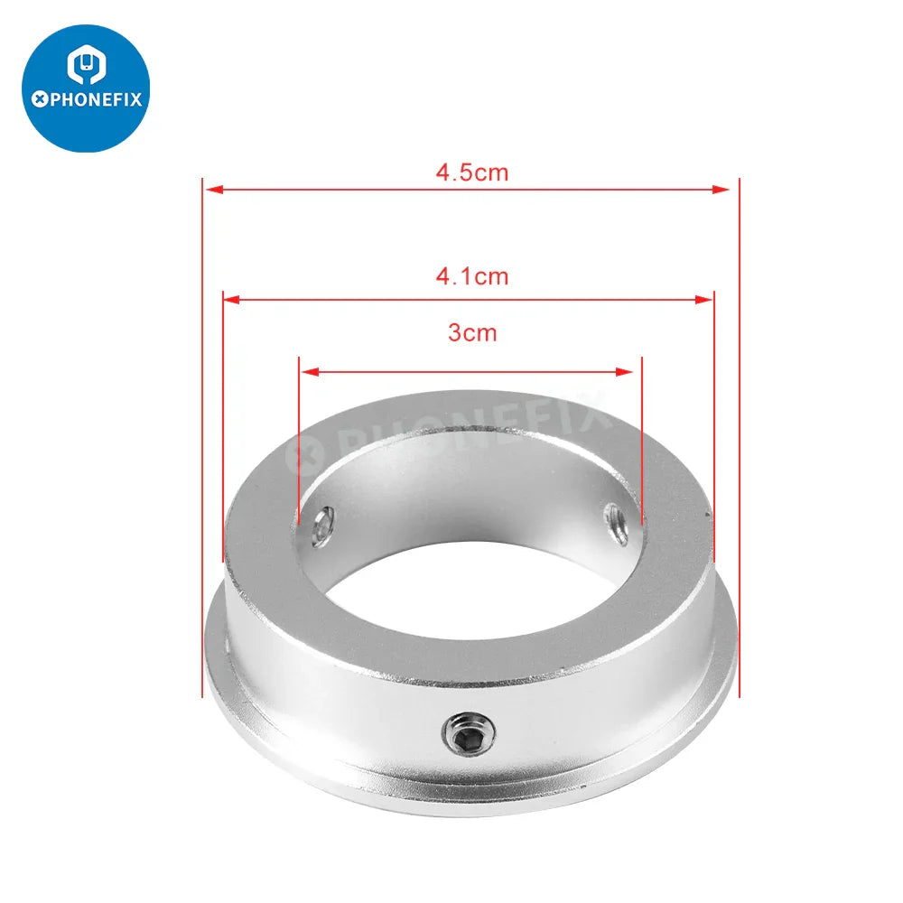 35/40/50/76mm C-Mount Lens Adapter Ring For Microscope Camera