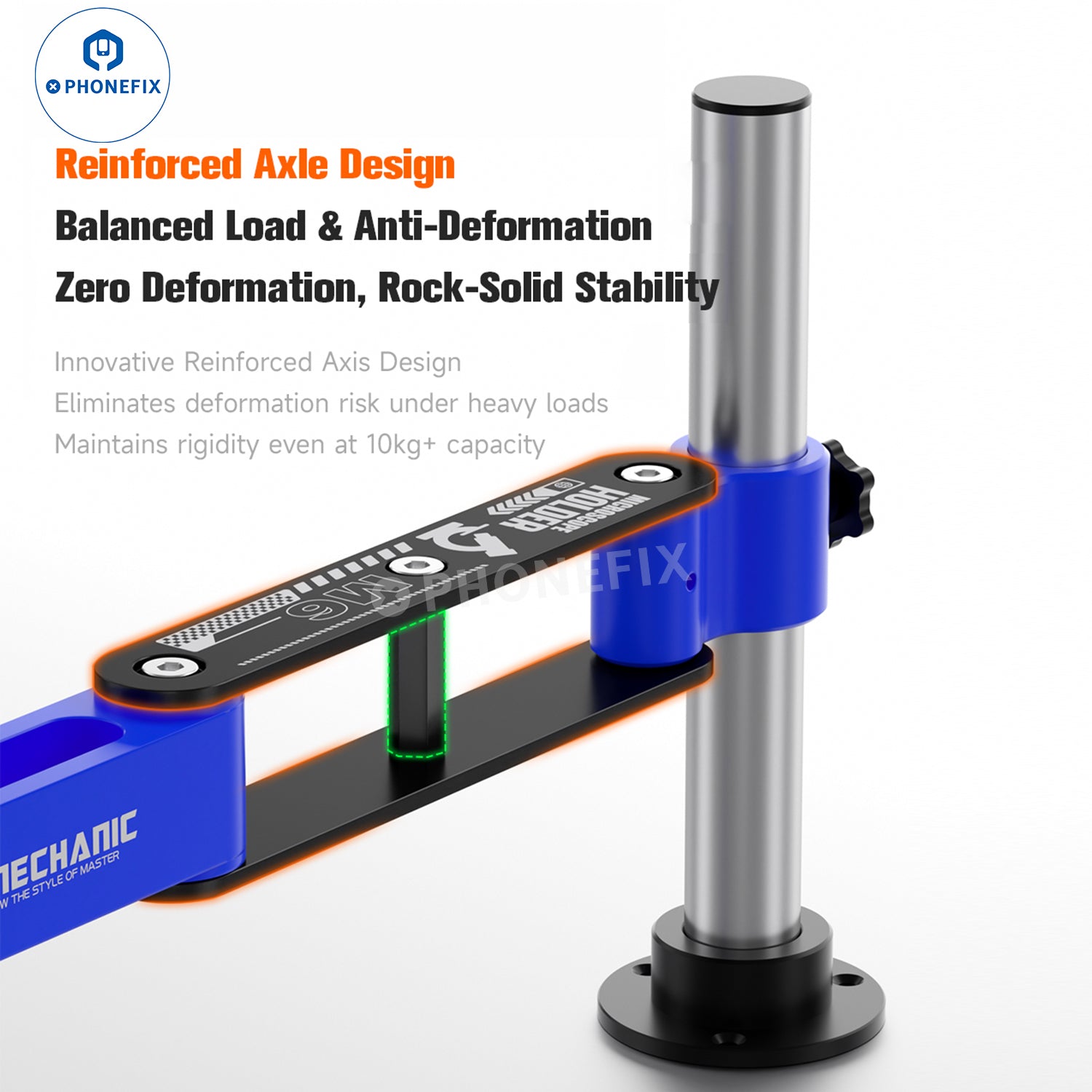 MECHANIC M6 Rotatable Microscope Swing Arm Bracket Stand Holder