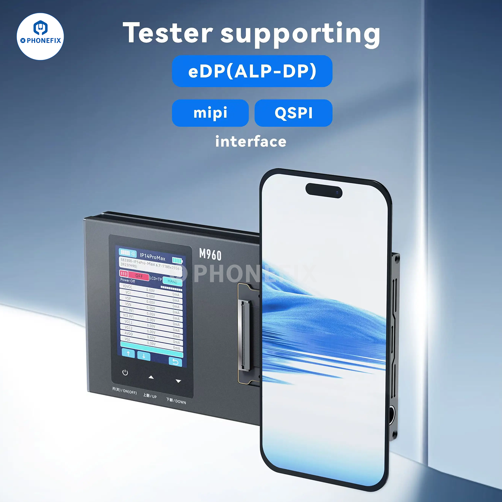 YCX M9 M960 Intelligent Android/iPhone Screen Tester Programmer