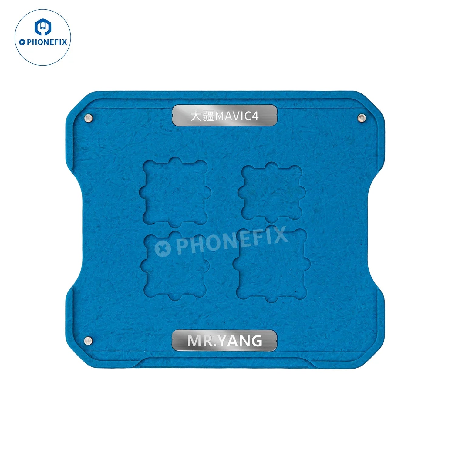 YCS M.Y DJI Drone RC2 T2 CPU IC Reballing Stencil Soldering Platform