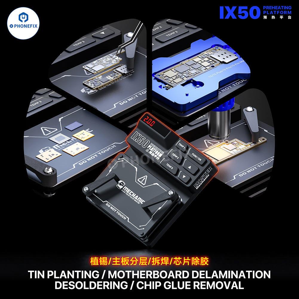 MECHANIC IX50 Preheating Platform for iPhone 11-17 Series Repair