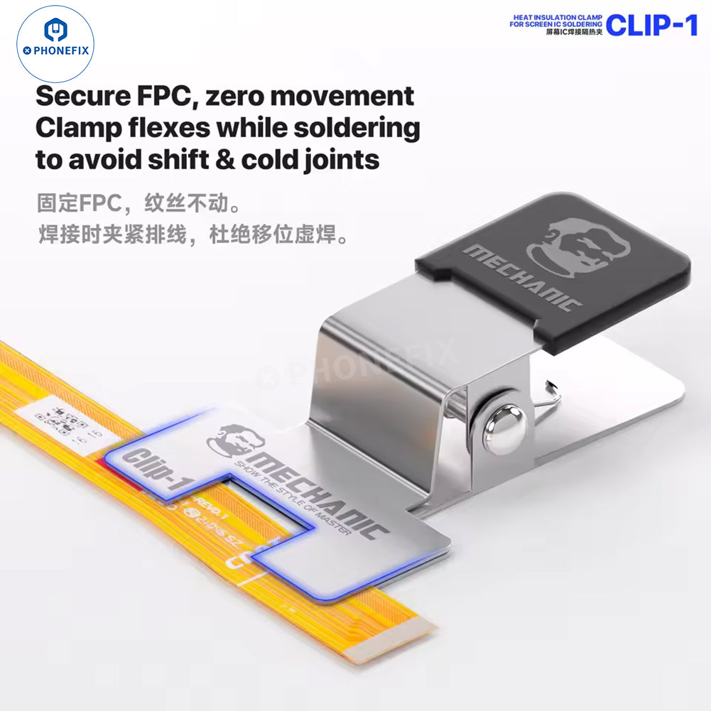 Universal FPC Flex Cable Fixing Clip Clamp for Mobile Phone Repair
