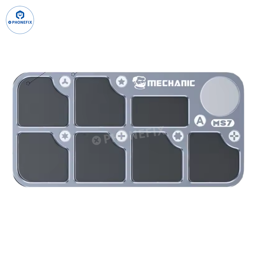 Aluminum Alloy Screw Magnetic Storage Tray Mat for Phone Repair