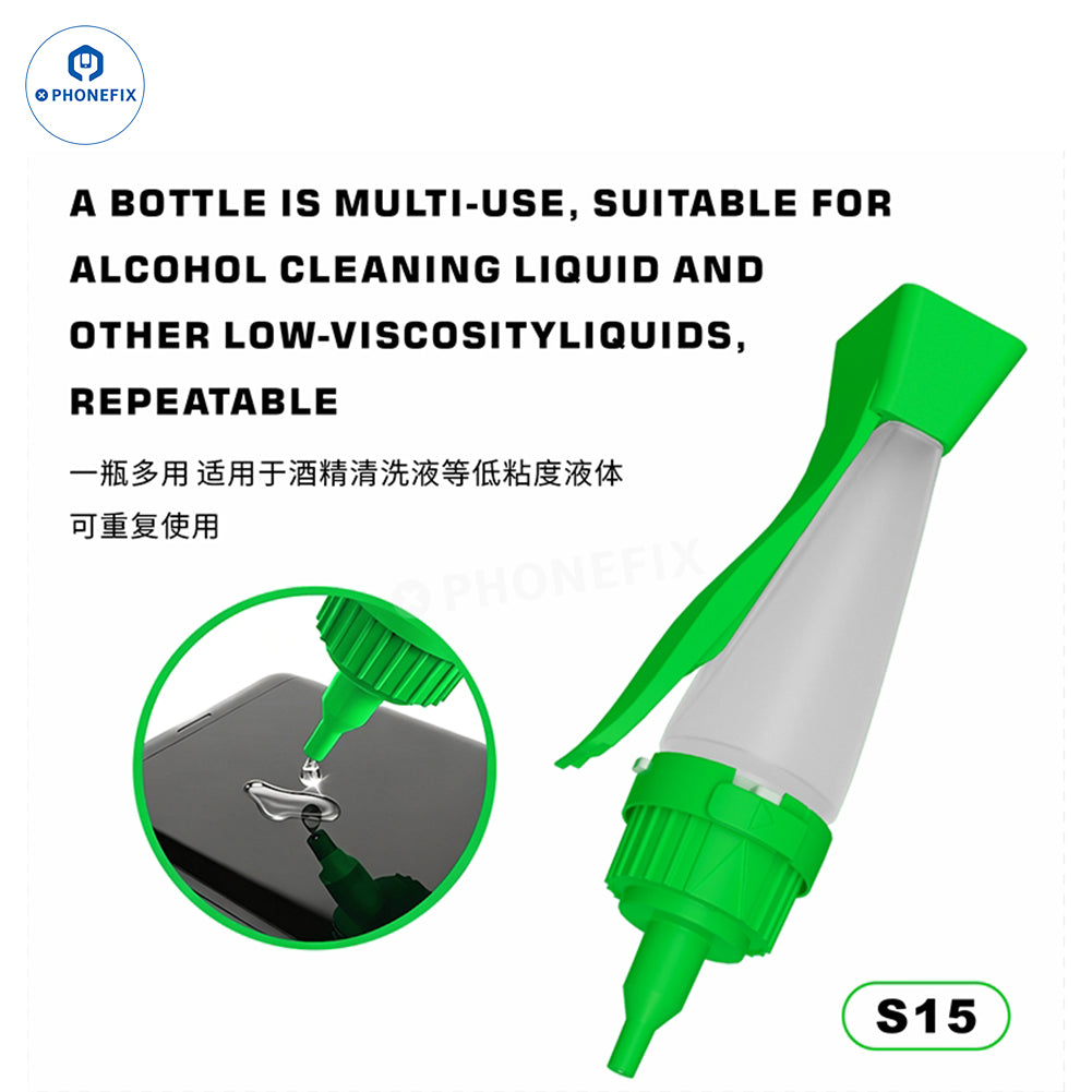 MIJING S15 Solvent Bottle - 20ml Dispensing Box for Phone Repair