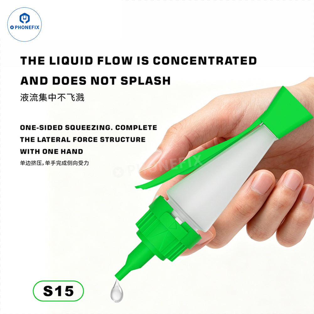 MIJING S15 Solvent Bottle - 20ml Dispensing Box for Phone Repair