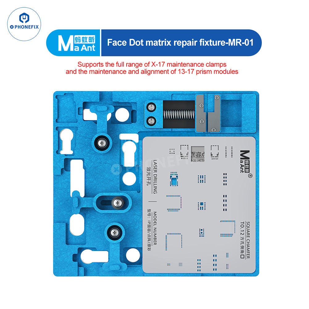 MaAnt MR-01 Face ID Lattice Repair Fixture for iPhone X-16 Pro Max